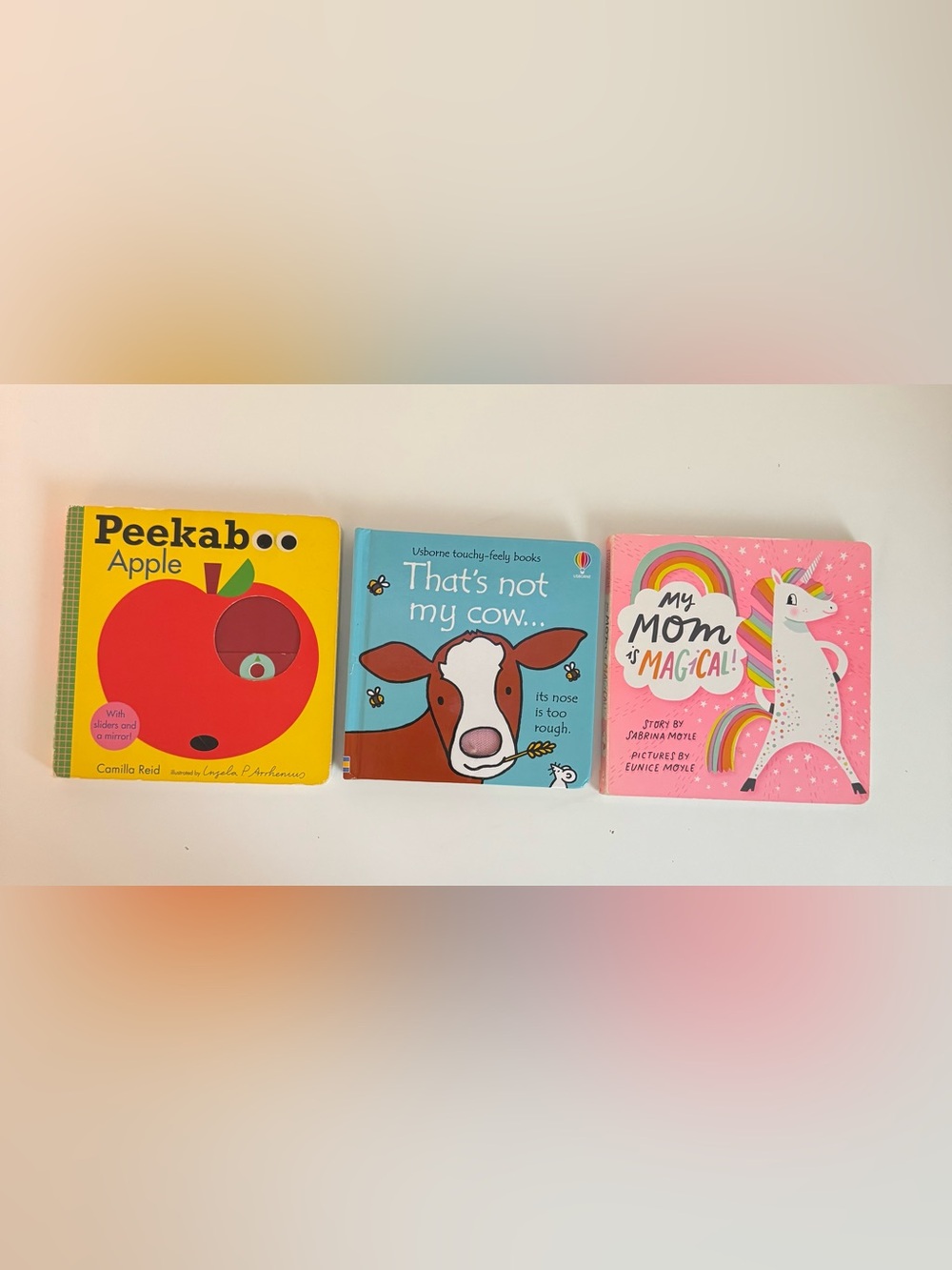 Born That's Not My Cow Touchy-Feely Board Book - Blue